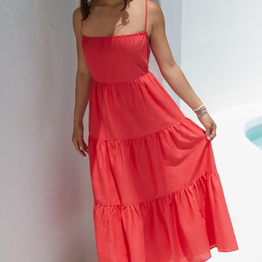 Anthropologie Charlie Holiday maxi dress